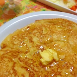 ヘルシー♬おいしー♬お豆腐パンケーキ